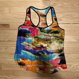 100% Silk Racerback Tank Top